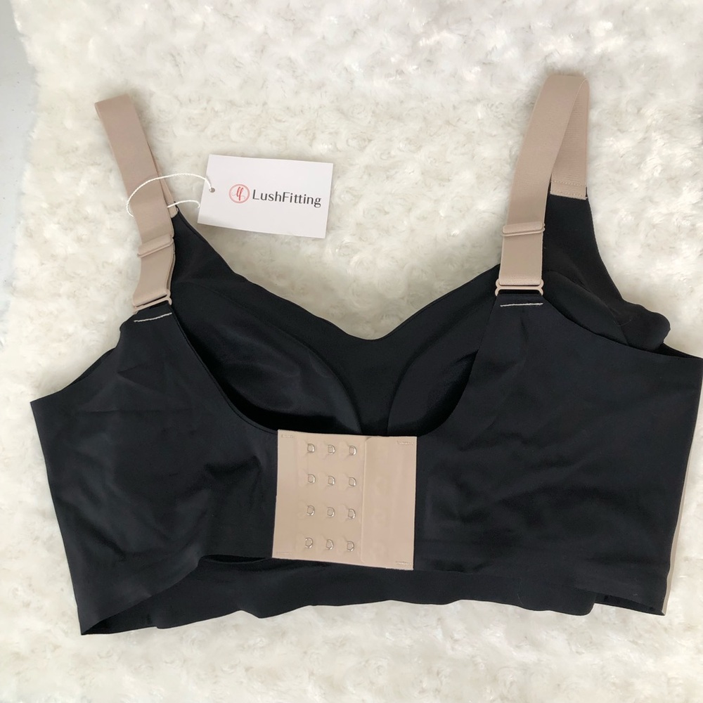 LushFitting Push-up Seamless Bra Wireless Sz 4 XL - Picture 2 of 7